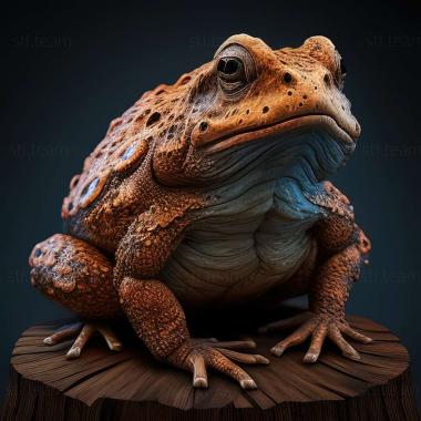 3D model Beelzebufo ampinga (STL)